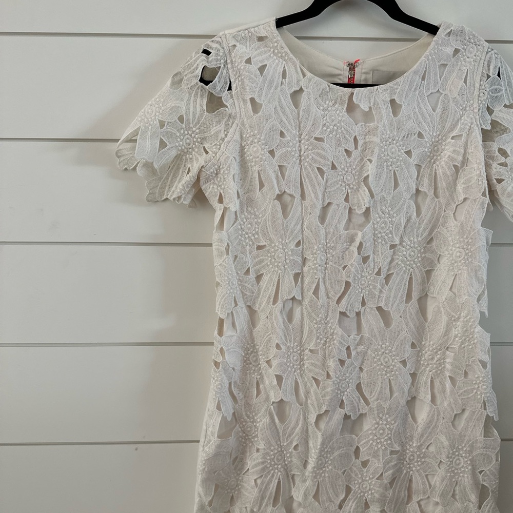 J.O.A White Lace Dress